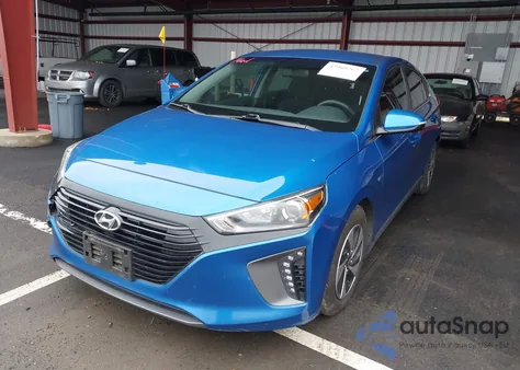 2018 Hyundai Ioniq Hybrid Sel из США, поврежденный, VIN KMHC75LC6JU102873